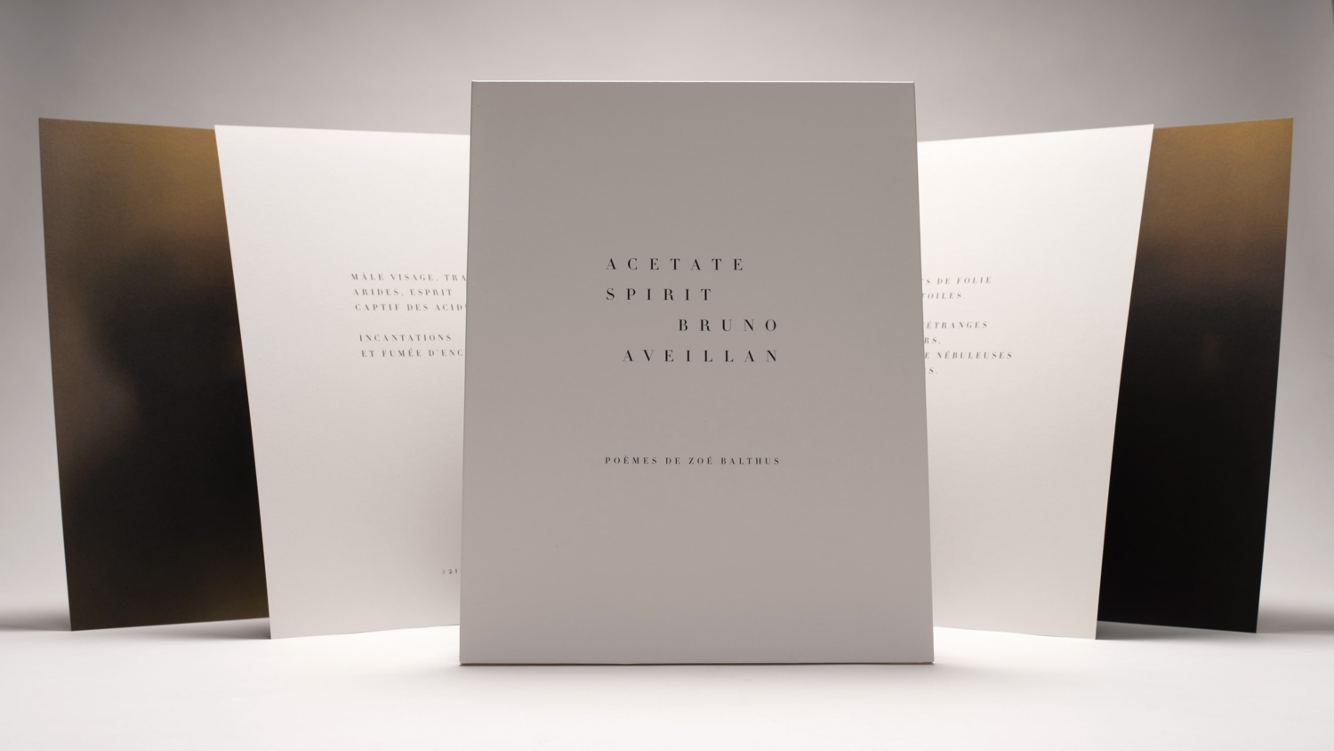 ACETATE Noir Editions
